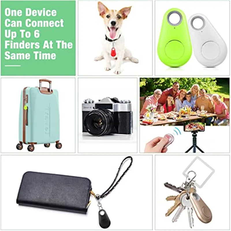 Pet Smart GPS Tracker Mini Anti-Lost Bluetooth Locator Tracer for Dog Cat Kids Car Wallet Key Finder Pet Collar Dog Accessories