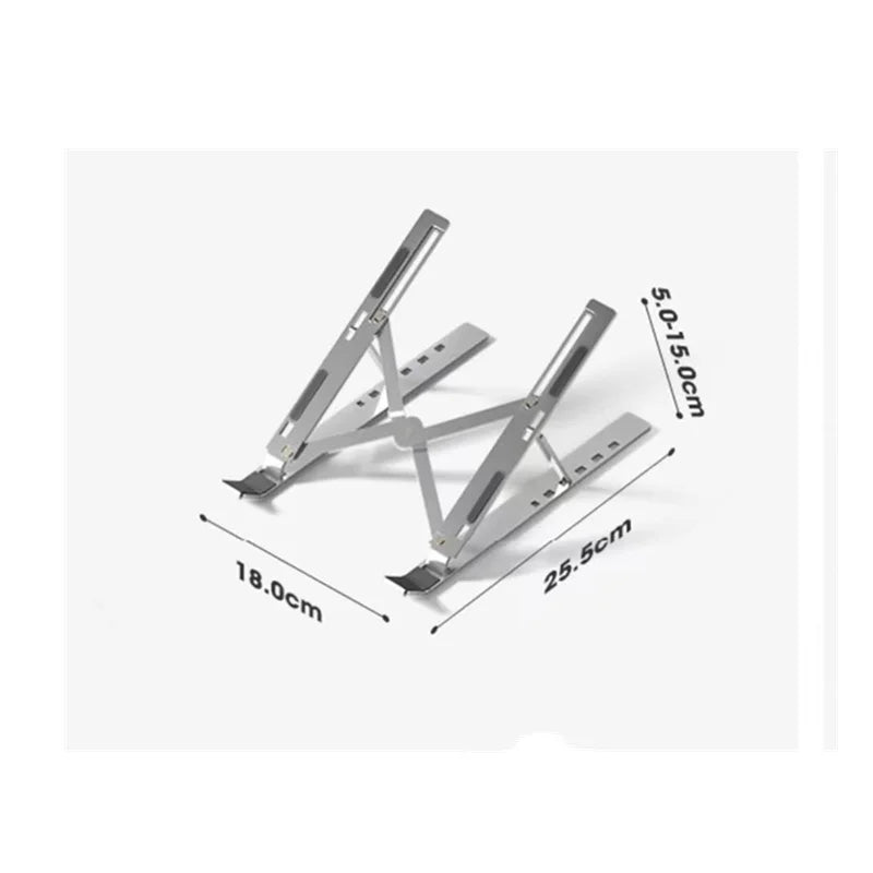 Portable Aluminum Laptop Stand Foldable Lap Top Base Notebook Support Computer Bracket for Macbook Air Pro Holder Accessories